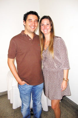 Em SP, casados e felizes: Edmar C. F. Diogo e Marina G. Nassim